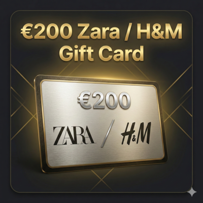 €200 Zara / H&M Gift Card